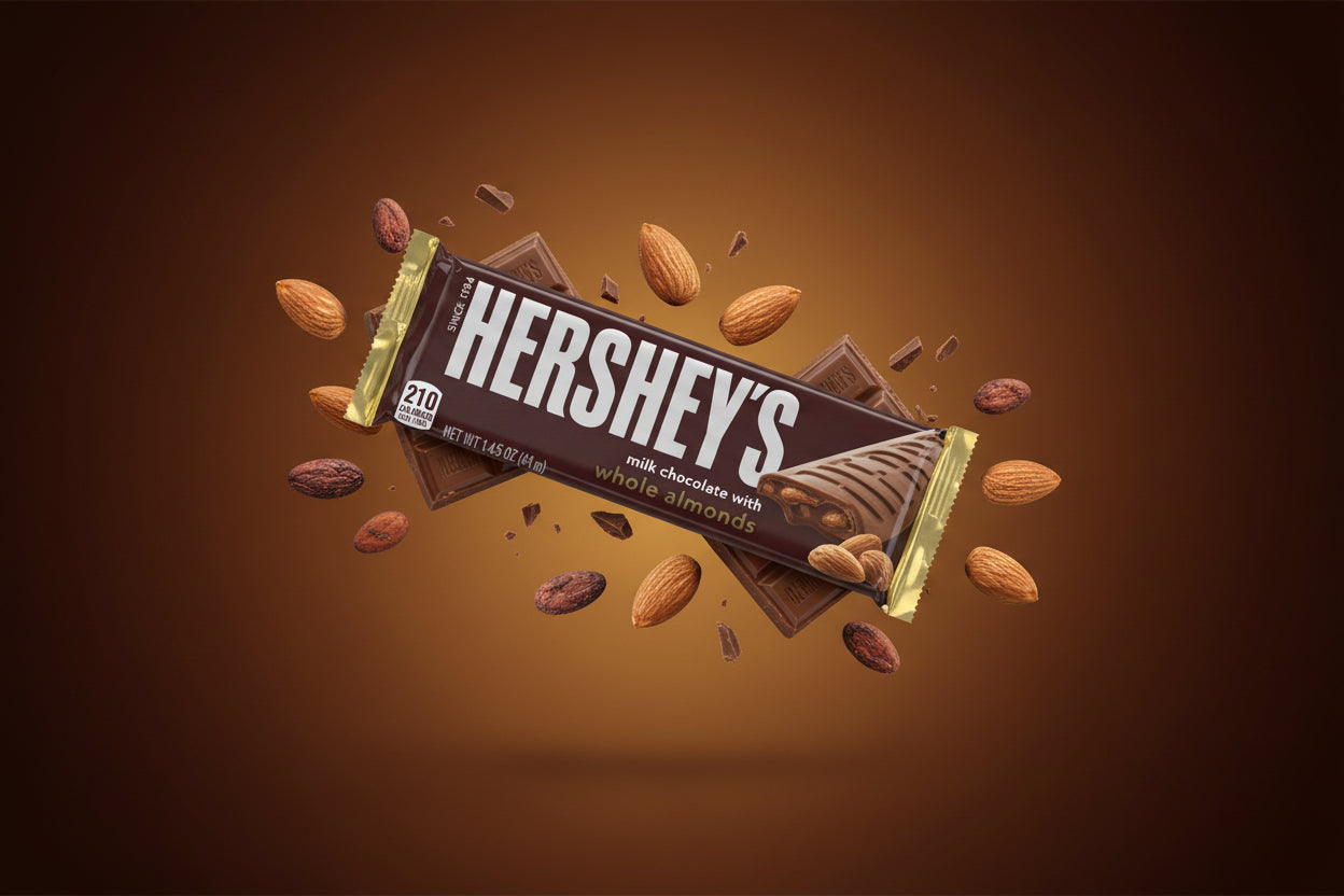 Hershey’s Milk Chocolate with Whole Almonds 🍫🌰