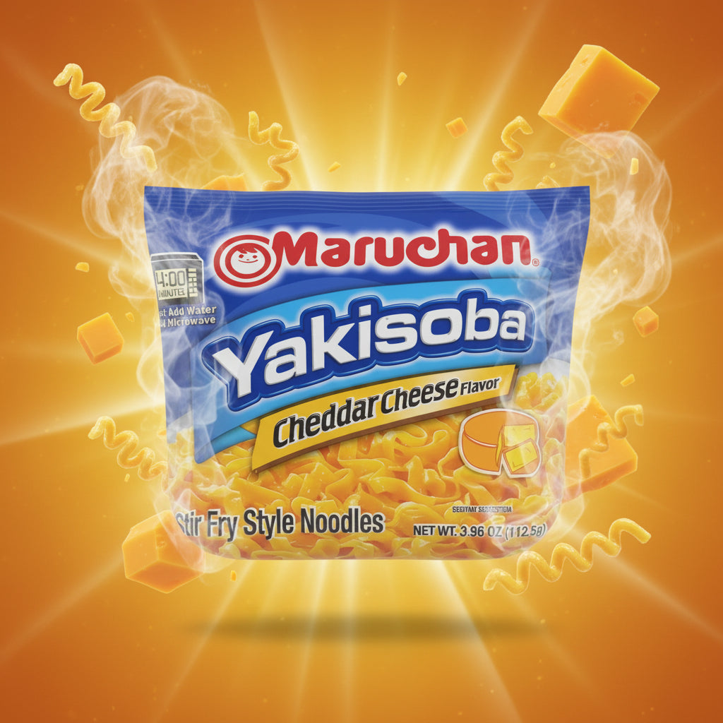 Maruchan Yakisoba Cheddar Cheese Flavor – Stir Fry Style
