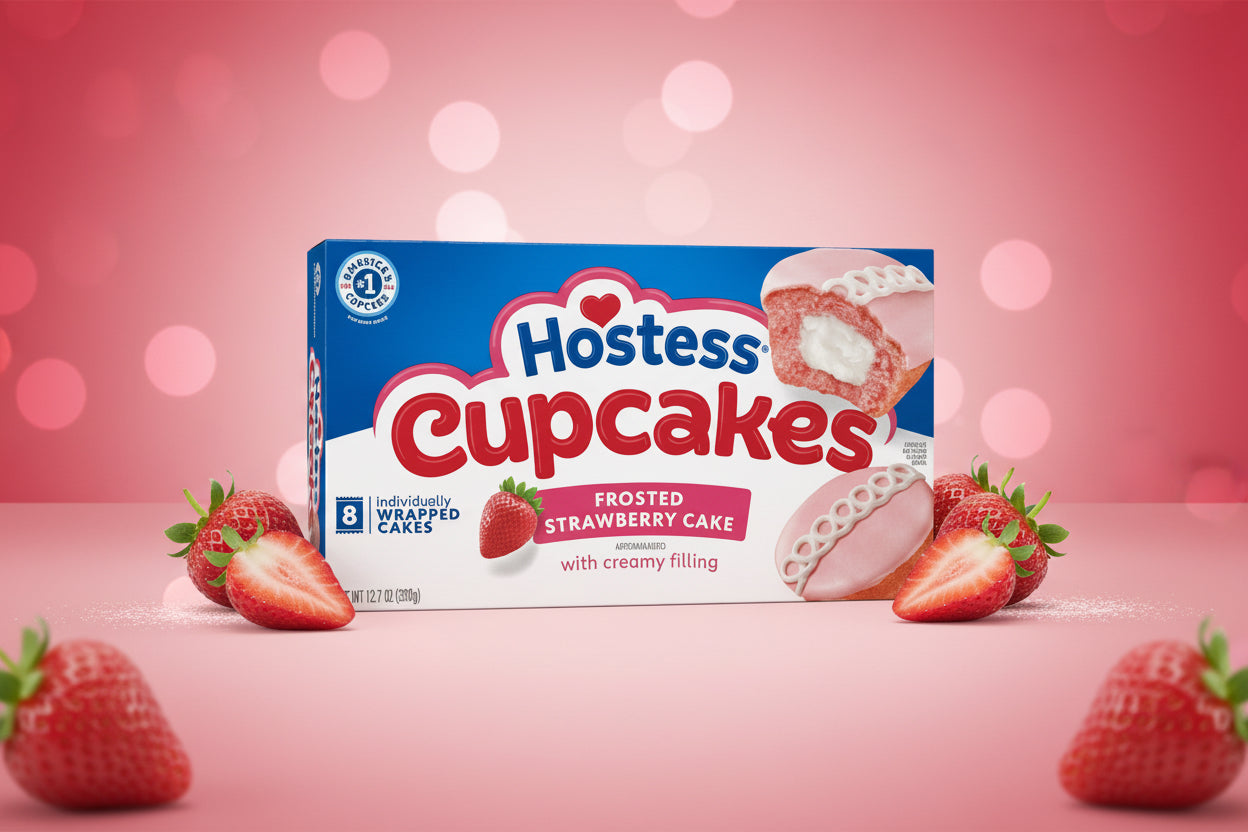Hostess Strawberry Cupcakes