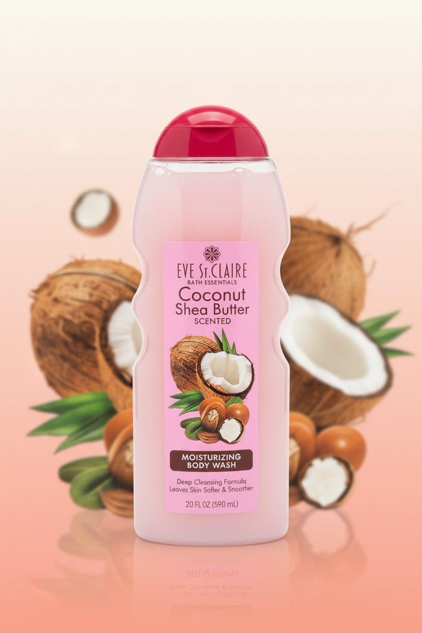 Eve St. Claire Coconut & Shea Butter Moisturizing Body Wash