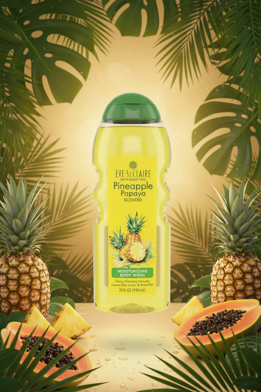 Eve St. Claire Pineapple & Papaya Moisturizing Body Wash