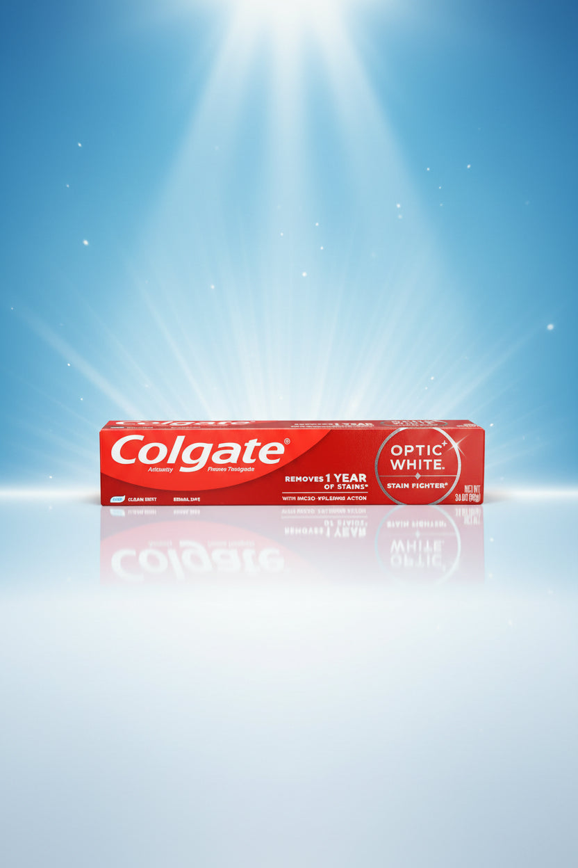 Colgate Optic White Stain Fighter Toothpaste – Clean Min