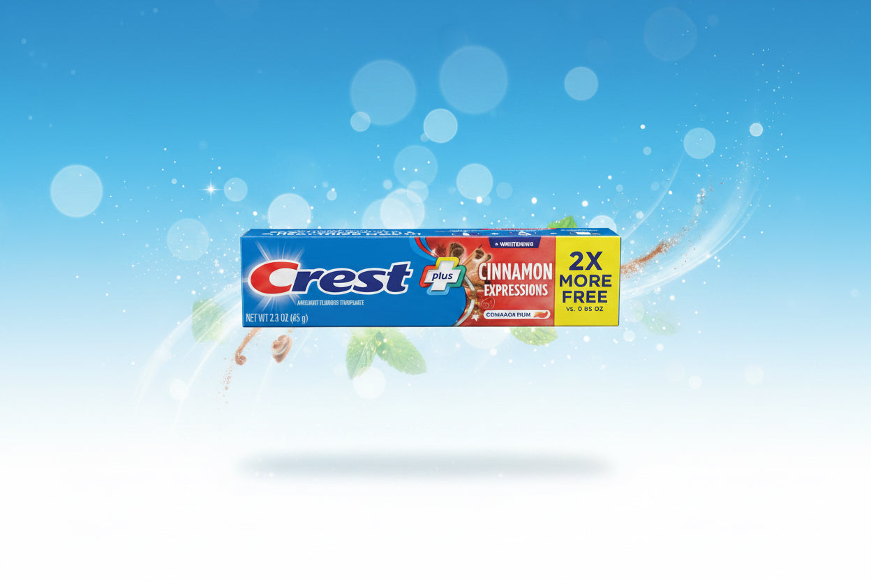 Crest Anticavity Fluoride Toothpaste + Whitening – 2.3 oz
