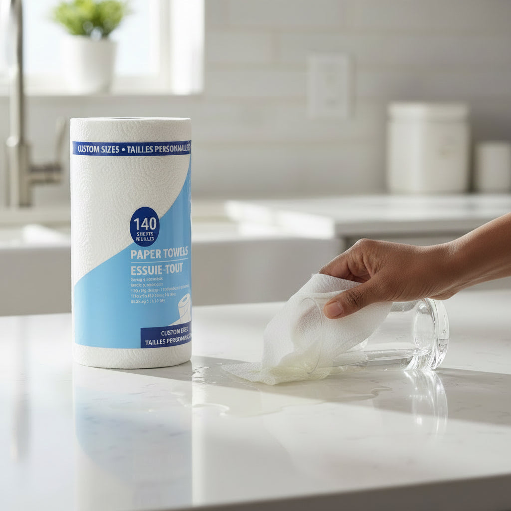 Custom Sizes Paper Towels