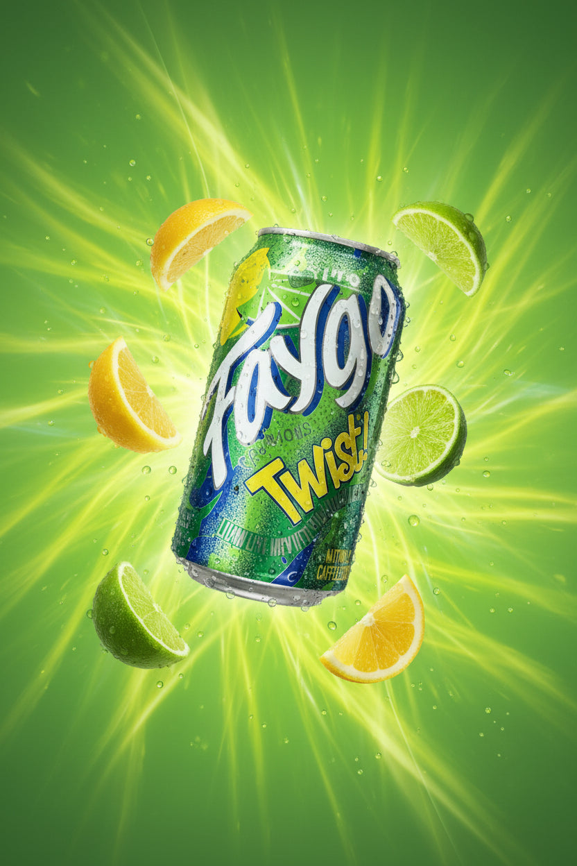Faygo Lemon Lime Twist Can